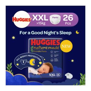 Huggies Naturemade Overnite XXL Pants 26s