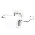 Kitchen Towel Rack Stainless Steel Sticker Rails Hand Towel No Drill Toilet Paper Roll Hanging Rack. 