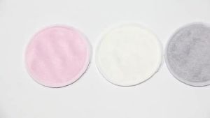 12PC Reusable Cotton Pads Makeup Remover Pads Washable Round Bamboo Make Up Pads Cloth Nursing Pads Skin Care Tool Skin Cleaning