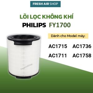 Lõi Lọc Không Khí Philips AC1715 AC1711 AC1736 AC1758 model FY1700 bộ lọc không khí Philips màng lọc Philips