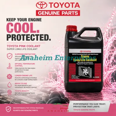 Toyota Long Life Super Coolant (Pink) 2 Liters