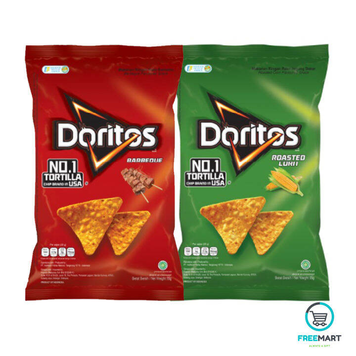 Doritos Corn Chips 55g (bbq   Roasted Corn) 