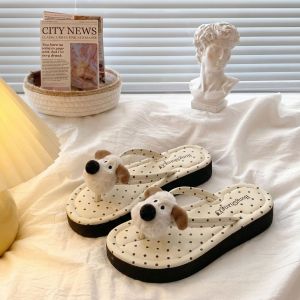 [Free Shipping] Cute WomenS Summer Flip-Flops New Thick-Soled Versatile Casual Comfortable Non-Slip Shoes