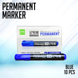 Digiprints PH - Quick-Dry Permanent Waterproof Marker Red Blue Black 10pcs