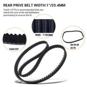YAMAHA V-Belt 100% ORIGINAL Drive Belt B65 B8R for NVX155 V1/V2 NVX V3 NMAX NMAX V3