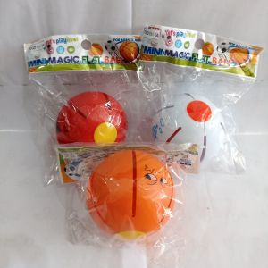 Mini Magic Flat Ball LED / Mainan edukasi anak / mainan lempar bola Ufo bisa ditekan