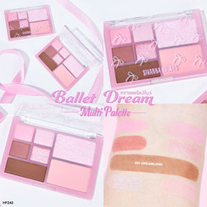 🔥แท้/ดีลสุดคุ้ม/ไลฟ์ทุกวัน🔥HF242 SIVANNA COLOR BALLET DREAM MULTI PALETTE #พาเลทท์