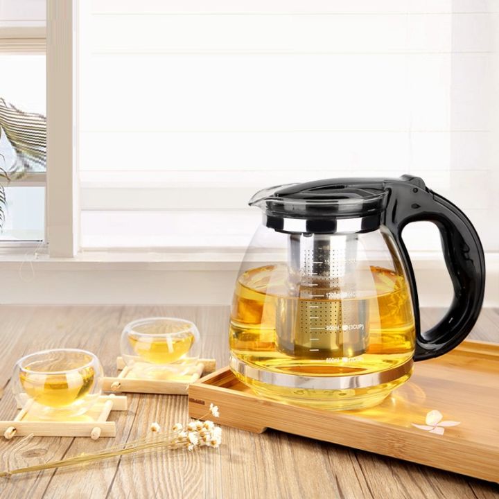 Bình Lọc Trà Thủy Tinh Sang Trọng Lõi Lọc Inox 304 Cao Cấp Kiểu Dáng ...