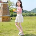 New Teen Girl Clothing Sets Short Sleeve T-shirt +Shorts  Suit Summer Clothes Cotton 3 To 4 To 5 To 6 To 7 To 8 To 9 To 10 To 11 To 12 To 13 Year Old 2023 Tops Blouses T Shirt for Teens Terno Sale. 
