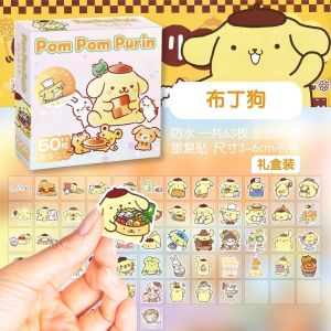 Sticker Gift Box 布丁狗卡通礼盒装贴纸 Set Pelekat Hadiah Comel DIY Hiasan Buku Skrap PomPomPurin Sticker Collection Scrapbook