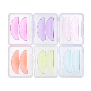 MASTERYX Applicator Tools Silicone Eyelash Perm Pads Reusable 3D Eyelash Curler Accessories Softening Lifting Lashes Rod Shield Ultra Thin Sticky Lashes Rods Eyelash Extension Accessories