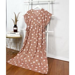 RFA Kimono daster tali samping motif bunga