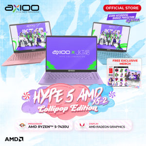Axioo Laptop Hype 5 X5-2 Lollipop Edition AMD Ryzen 5 7430U /8GB/256GB/FHD IPS - Windows 11
