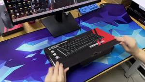 Wired 61 Key Mechanical Keyboard with Backlight for Gaming 60 Percent Clavier White KeyboardsKlawiatura Tastiera Meccanica