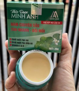 Kem thảo dược Minh Anh nám chuyên sâu tàn nhang đồi mồi