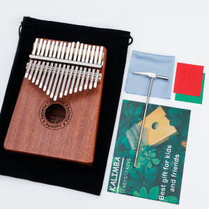 Kalimba Alat Musik Thumb Musical Toys 17 Note Sound Afecto