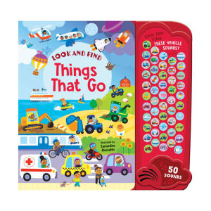 Look & Find Things That Go 50 Button Mega Sound Book To Learn About Vehicles