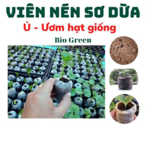 50-100 Viên nén sơ dừa ươm hạt viên ươm hạt kích mầm
