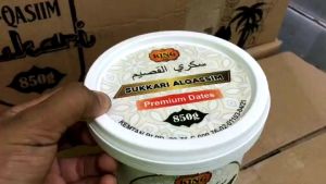 Kurma Sukari Timba 850gr Sukari Al-Qasim Madinah