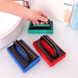 AOJN ห้องครัวที่มีประสิทธิภาพและพร้อมที่จับฟองน้ำขัดผิวสำหรับการทำความสะอาดอย่างล้ำลึก