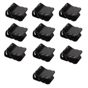 10pcs Automotive Mudguard Fastener Clip Car Mudguard Fixing Clips U Shaped Buckles Clamp Guard Buckles Easy Installation
