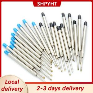 [COD] SHPYHT Local delivery Ship within 24 hours 10 Pcs blue ink parker style standard 1.0mm ballpoint pen refills nib medium