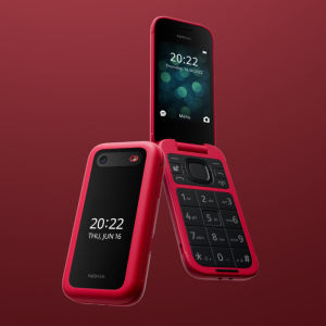 【Ready Stock】Original Flip Mobile Phone 2G version for Nokia 2660 Support memory card FM Bluetooth Mobile Phone Full Set