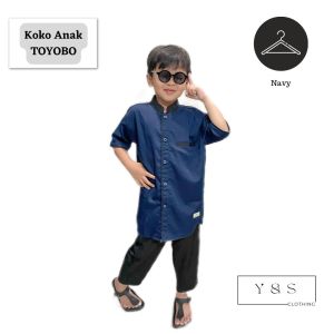 KOKO ANAK KATUN TOYOBO/BAJU MUSLIM ANAK LAKI LAKI/SETELAN ANAK