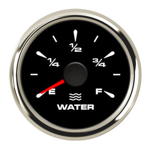 52mm 0-190Ohm 240-33Ohm Water Level Gauge Pointer for Car Truck Boat 12-24v Marine Water Level Meter 7 Colors Display Backlight