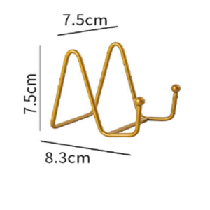 4/6 Inch Picture Frame Photo Book Stand Storage Metal Easel Plate Shelf Holder Display Art Magazine Display Stand