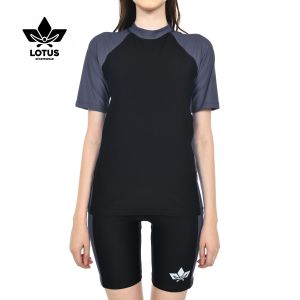 Baju Renang Wanita Dewasa Setelan Pendek Nyaman Dan Nggak Nerawang Lotus Sportswear