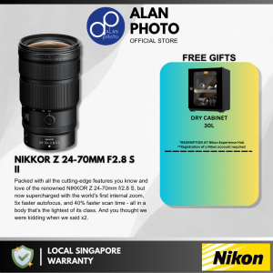 Nikon NIKKOR Z 24-70mm F2.8 S II Lens [Nikon Z] | Nikon Singapore Warranty