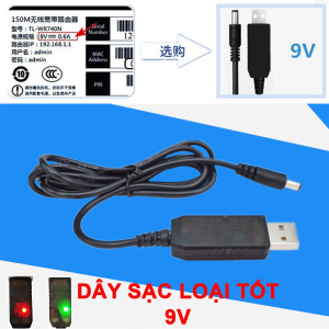 Dây sạc cho máy hút bụi Valum Clear dòng 5V kích điện lên 7.4v  - TrungKienShop