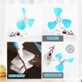 NSS Electric Fan Portable Clip Fan 3 blends Rechargeable Fan Desk Fan Big Size 12V 15W. 