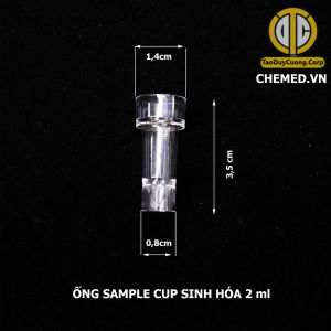 Cốc đựng mẫu hitachi cốc sinh hoá cốc mẫu cuvettes ống sample cup dùng cho máy phân tích sinh hoá 05ml 15ml 2ml
