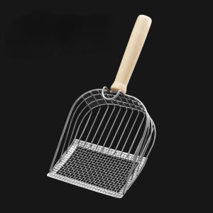 Cat Litter Scoop Metal Litter Scoop Large Kucing Stainless Steel Cat Toilet Scoop Pet Supplies猫砂铲