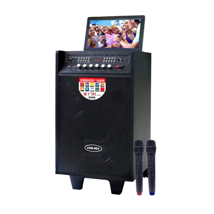 YAMADA DM T2 800W SPEAKER AKTIF DAN MONITOR 10 INCH Pemutaran