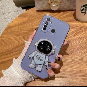 เคสโทรศัพท์สำหรับ OPPO  A5 2020 A9 2020 เคสกล้องหรูหรานิ่ม เคสฝาหลัง เคส ขาตั้ง นักบิน อวกาศ เคสกันกระแทกเคสมือถือ เคส น่ารัก
