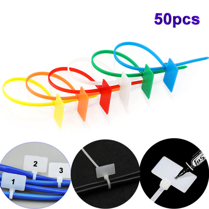 NIGHT PU 4150mm Easy Mark Loop Plastic Self-locking Cable Winder Wire ...