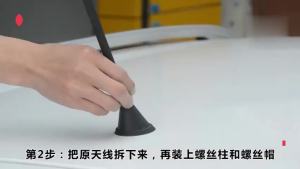 Car Shark fin Antenna Exterior Roof Antenna Toppers FM/AM Signal strong Aerial Car Styling Universal car accessories