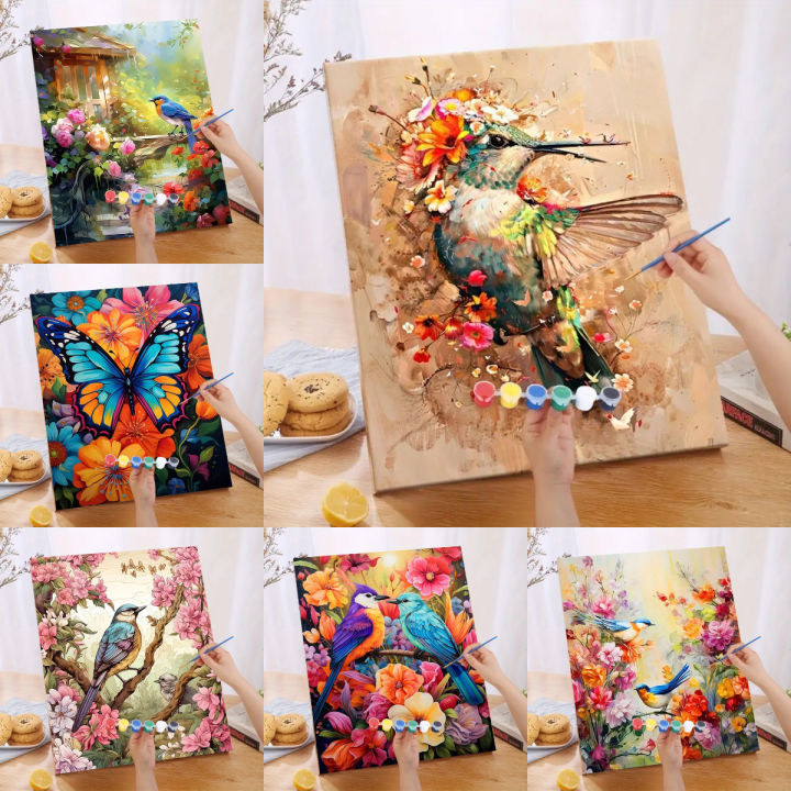 ORFON / tranh tô màu số hoá / tranh số hóa / tranh tô màu / painting by ...