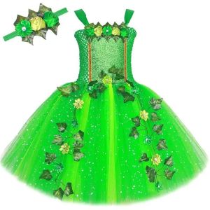 Twinkling Green Woodland Fairy Dresses for Girls Jungle Forest Fairies Costumes Wood Elf Princess Ballet Tutus Outfit with Wings2026