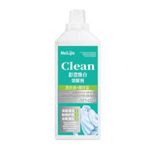 Laundry Detergent + Explosive Salt: Color Bleach Whitening Dissolver Household Cloths Stain Remover Remove Yellow Bleaching Mildew Spots