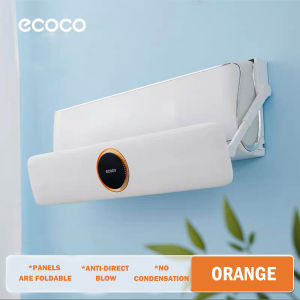 Ecoco Anti-direct Blowing Air Conditioner Wind Shield/ Wind-Guide Adjustable Air Conditioner Wind Deflector Local Stock