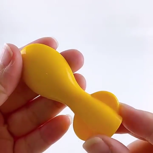 Silicone Infant Spoons Baby Squeeze Pouches Attachment Toppers for Various Pouch Secure Pouch Spoon Attachment