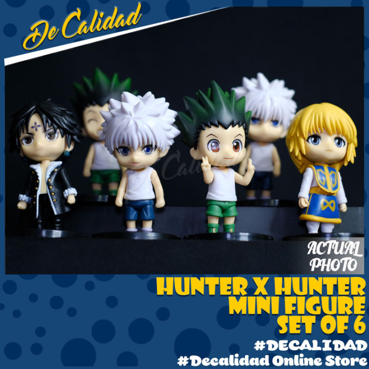 Hunter X Hunter Chibi Set Mini Figure Set of 6 10Cm Pvc Anime