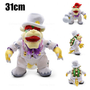 16 Styles Mario Bros Plush Wonder Bowser Jr Meowser King K.Rool Fury Bowser Anime Stuffed Cartoon Peluche Dolls Kids Gifts