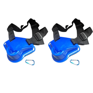 2Pcs Fishing Belt Rod Holder Adjustable Fishing Fighting Waist Belt Boats Fishing Rod Holder Professional Fishing Tool