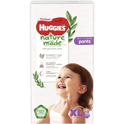 Huggies Platinum Naturemade Diapers / Pants - Carton Sales