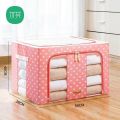Smartchoice STORAGE BOX 66 Liters Double Zipper / Frame Baja Large Box 66L Kotak Penyimpanan Baju Serbaguna Kotak Multifungsi Intihome. 